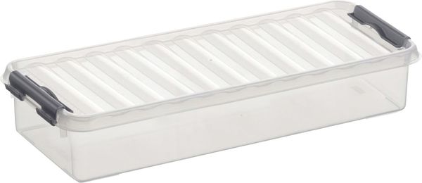 Sunware Aufbewahrungsbox Q-Line 2,5 l mit Deckel Kunststoffbox Kiste