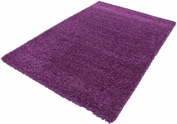 Shaggy Teppich LIFE LILA 300 X 400cm Rechteck