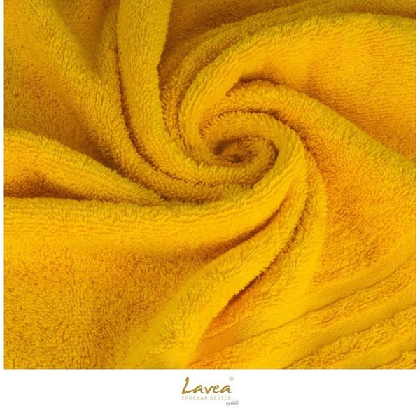 Lavea Saunatuch 80x200 cm, Frottierserie Elena, Silber Bild 3