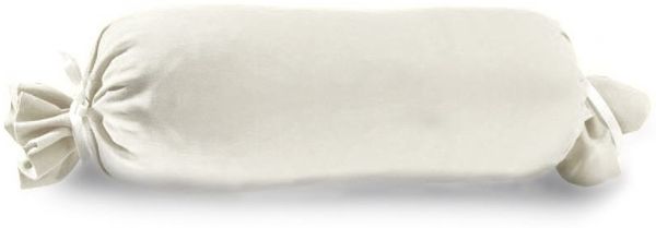 Vario Kissenbezug Jersey für Nackenrolle, weiß, 15 x 40 cm