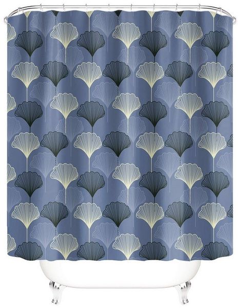 M&W DAS DESIGN Duschvorhang 180x200 Shower curtains Anti schimmel Waschbar