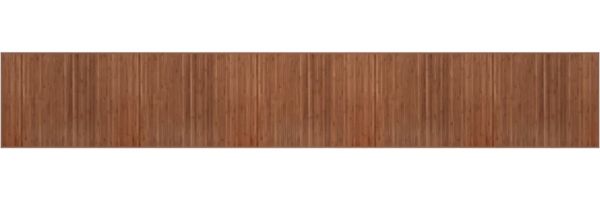 vidaXL Teppich Rechteckig Braun 80x1000 cm Bambus 376932 Bild 2