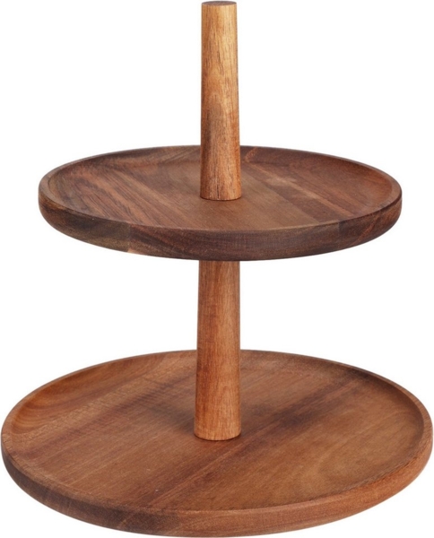 Etagere Bambus zwei Etagen EH Bild 3