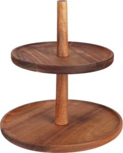 Etagere Bambus zwei Etagen EH Bild 4