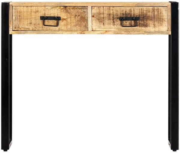 Konsolentisch, Beistelltisch, Konsole 90 x 30 x 75 cm Massivholz Mango