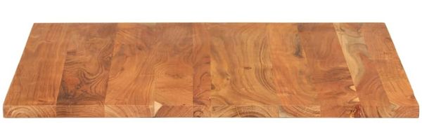 vidaXL Tischplatte 80x80x2,5 cm Quadratisch Massivholz Akazie 370938 Bild 4