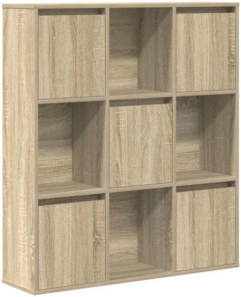 Bücherregal | Standregal Sonoma-Eiche 89x24x101,5 cm Holzwerkstoff