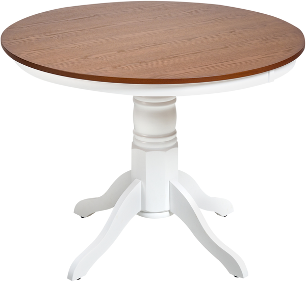 Esstisch AKRON Braune Esche 100 cm 100 cm Holz