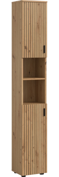 Badschrank B/H/T: 30x192x30 cm in Artisan Oak Nachbildung und --