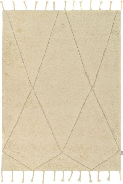 Wollteppich - Berber Whispers 230 x 160 cm - creme