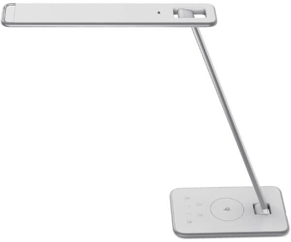 UNiLUX LED-Tischleuchte JAZZ, weiß / metallgrau