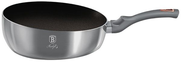 Berlinger Haus Berlinger Haus tiefe Bratpfanne 26cm Titanium Moonlight Edition BH6006
