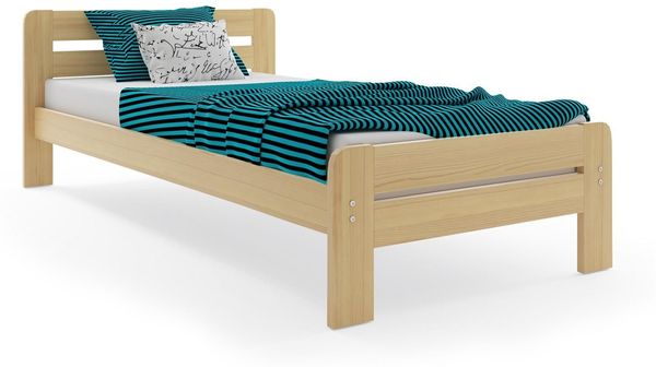 BMS Jugendbett Dallas Kiefer mit Matratze 90x200 cm