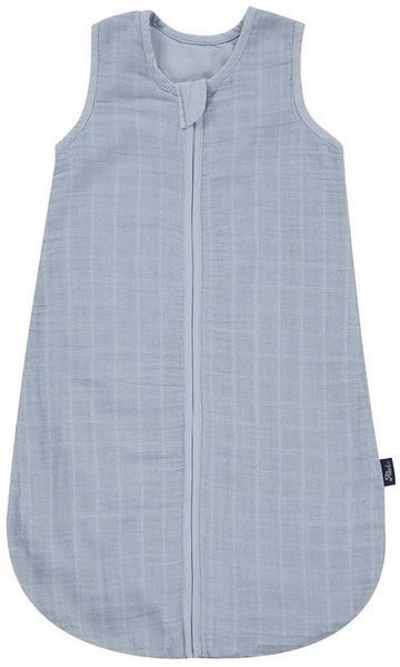 Alvi Mull Schlafsack Leicht, für Frühjahr und Sommer uni blau 110 cm