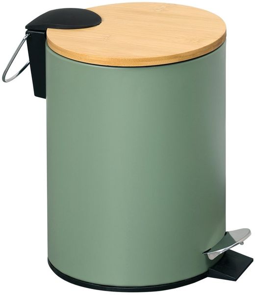 KESPER® Kosmetikeimer Mülleimer Bambus, FSC® zertifiziert, 3l, inkl. Inneneimer, Deckel mit Soft-Close
