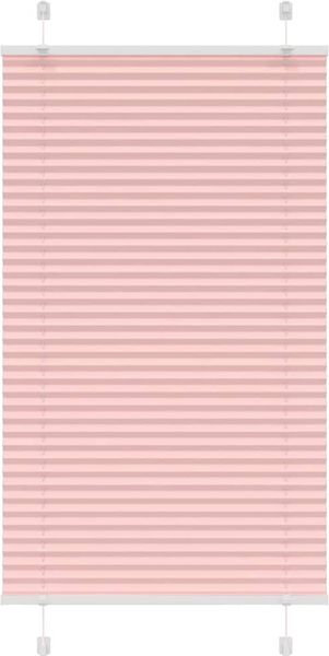 vidaXL Plissee Rosa 70x150 cm Stoffbreite 69,4 cm Polyester 4015443