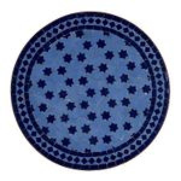 Mosaiktisch aus Marokko - Rund -M60-25