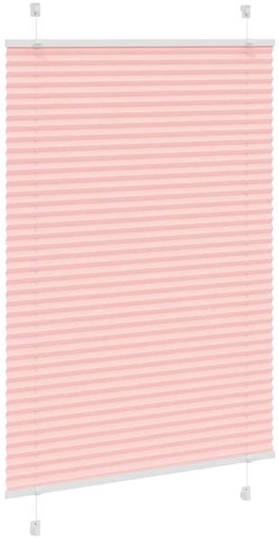 vidaXL Plissee Rosa 85x100 cm Stoffbreite 84,4 cm Polyester 4015429 Bild 3