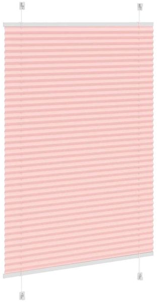 vidaXL Plissee Rosa 85x100 cm Stoffbreite 84,4 cm Polyester 4015429 Bild 4
