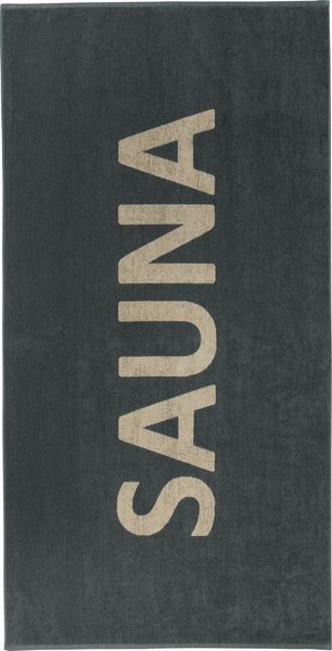 Erwin Müller Saunatuch Saunatuch, Walkfrottier, Walk-Frottier Schriftzug
