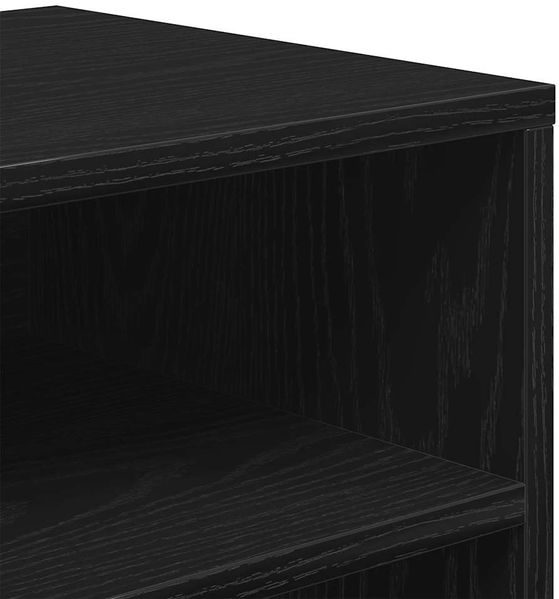vidaXL Bücherregal Schwarz 66x31x80 cm Holzwerkstoff 860293 Bild 7