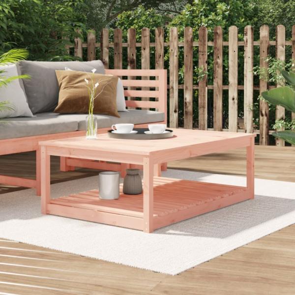 vidaXL Gartentisch 121x82,5x45 cm Massivholz Douglasie 824153