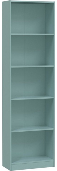 Bücherregal >i-JOY< in Aqua-Grün - 52x180x25 (BxHxT)