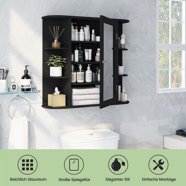 COSTWAY Spiegelschrank