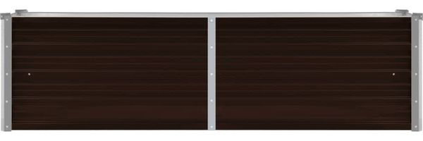 vidaXL Garten-Hochbeet Braun 160 x 40 x 45 cm Verzinkter Stahl 45718 Bild 3