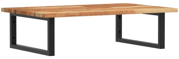 vidaXL Waschbeckenregal Wandmontage Stahl und Akazienholz 3302829