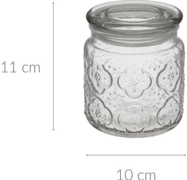 5five Glasbehälter mit Deckel DOLCE 450 ml