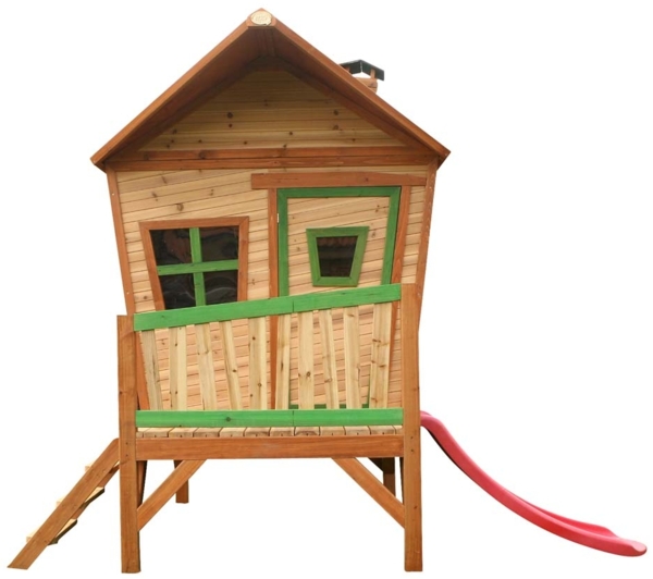 Axi Holz Kinderspielhaus Iris inkl. Veranda & Bild 3