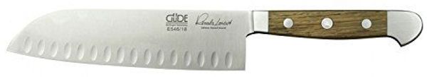Güde Erwachsene Santoku ALPHA-EICHE Serie Klingenlänge: 18 cm Fasseichenholz Messer, One size