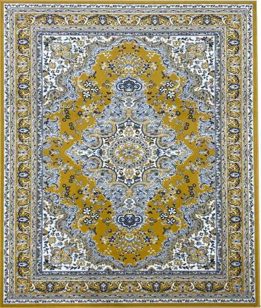 OTTO home Teppich Oriental, Made in Belgium, rechteckig, Höhe: 7 mm, Orient-Optik, mit Bordüre, Teppich, Kurzflor, Weich, Kundenliebling