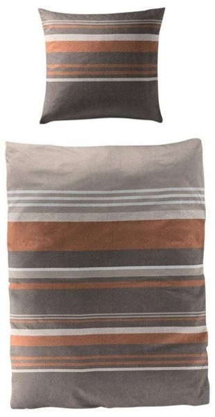 TRAUMSCHLAF Bettwäsche Zürich, Biber, 3 teilig, Winterbettwäsche in warmer Qualität Bild 4