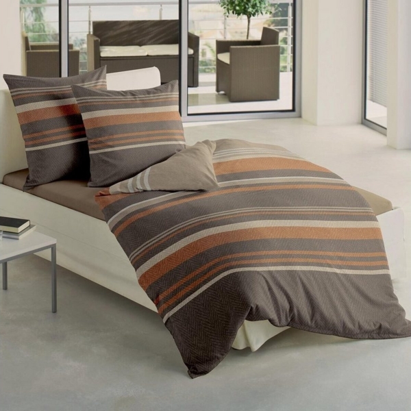 TRAUMSCHLAF Bettwäsche Zürich, Biber, 3 teilig, Winterbettwäsche in warmer Qualität Bild 5