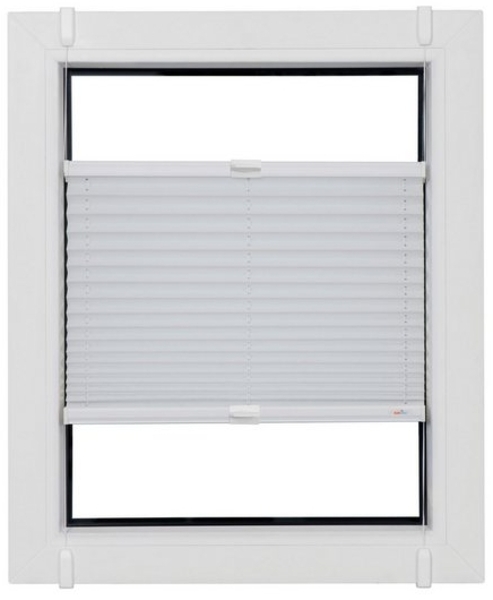 sunlines Plissee Start-up Style Crush, Lichtschutz, ohne Bohren, verspannt, Klemmfix, nach Maß Bild 4