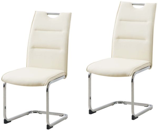 HTI-Living DannyC PU Creme Schwingstuhl