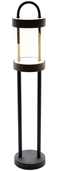 LED Außen-Stehleuchte, Alu, anthrazit, H 65 cm