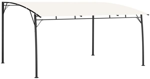 vidaXL Garten-Sonnenschutz 4x3x2,55 m Cremeweiß 47976