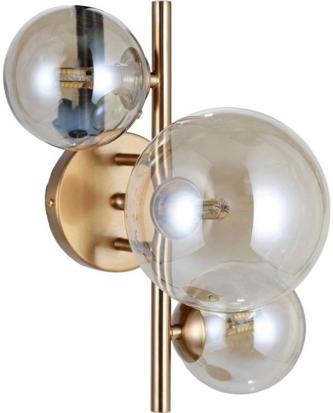 Italux Wandleuchte Canello WL-406007-3-HBR elegant Messing