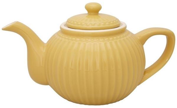 Greengate Alice Teekanne honey mustard 1 l