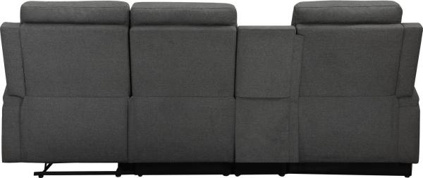 Home affaire Ecksofa Napori Multimediasofa, 3er Kinosessel XXL, L-Form, Kinosofa mit Relaxfunktion, Getränkehalter, Staufach und Staukasten Bild 3