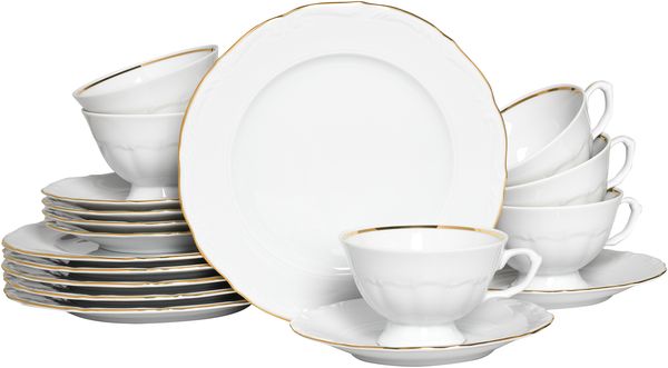 Maria Theresia Gold, Kaffeeservice 18-tlg (mo)