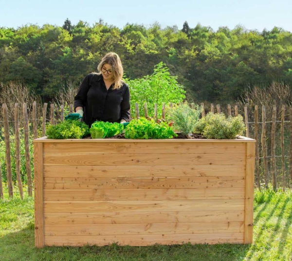 Westmann Lärchenholz Hochbeet Klassik 170 | Natur