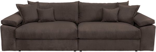 Home affaire Big-Sofa Soft&Cosy XXL, B: 303 cm - OTTO. Verlässliche Qualität, Mega-Sofa, Cord oder Chenille-Struktur, mit Federkern & 4 Zierkissen