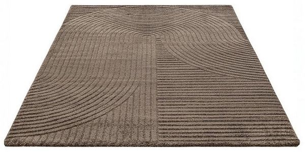 merinos Teppich Maschinenwebteppich ELIO, 160 x 230 cm, Braun, rechteckig