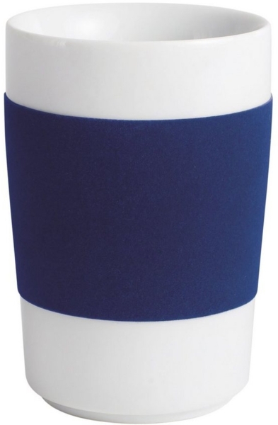 KAHLA Becher touch! henkelloser Becher mit Samt-Banderole, Porzellan, Made in Germany Bild 1