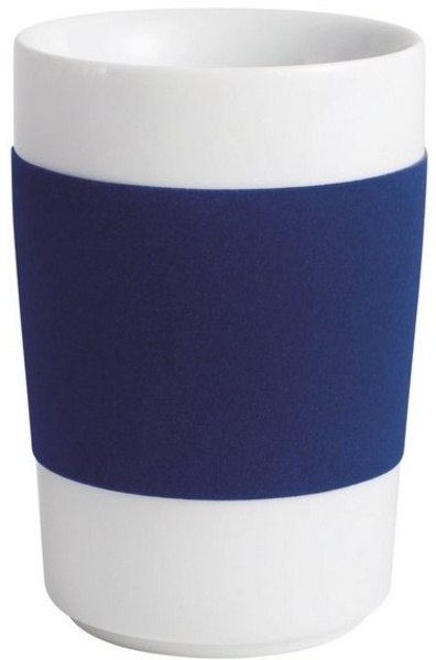 KAHLA Becher touch! henkelloser Becher mit Samt-Banderole, Porzellan, Made in Germany Bild 2