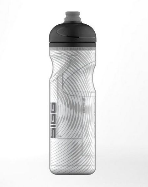 Sigg Trinkflasche tolle Fahrradflasche, SIGG Trinkflasche 'Pulsar Therm' - 0,6 L Snow